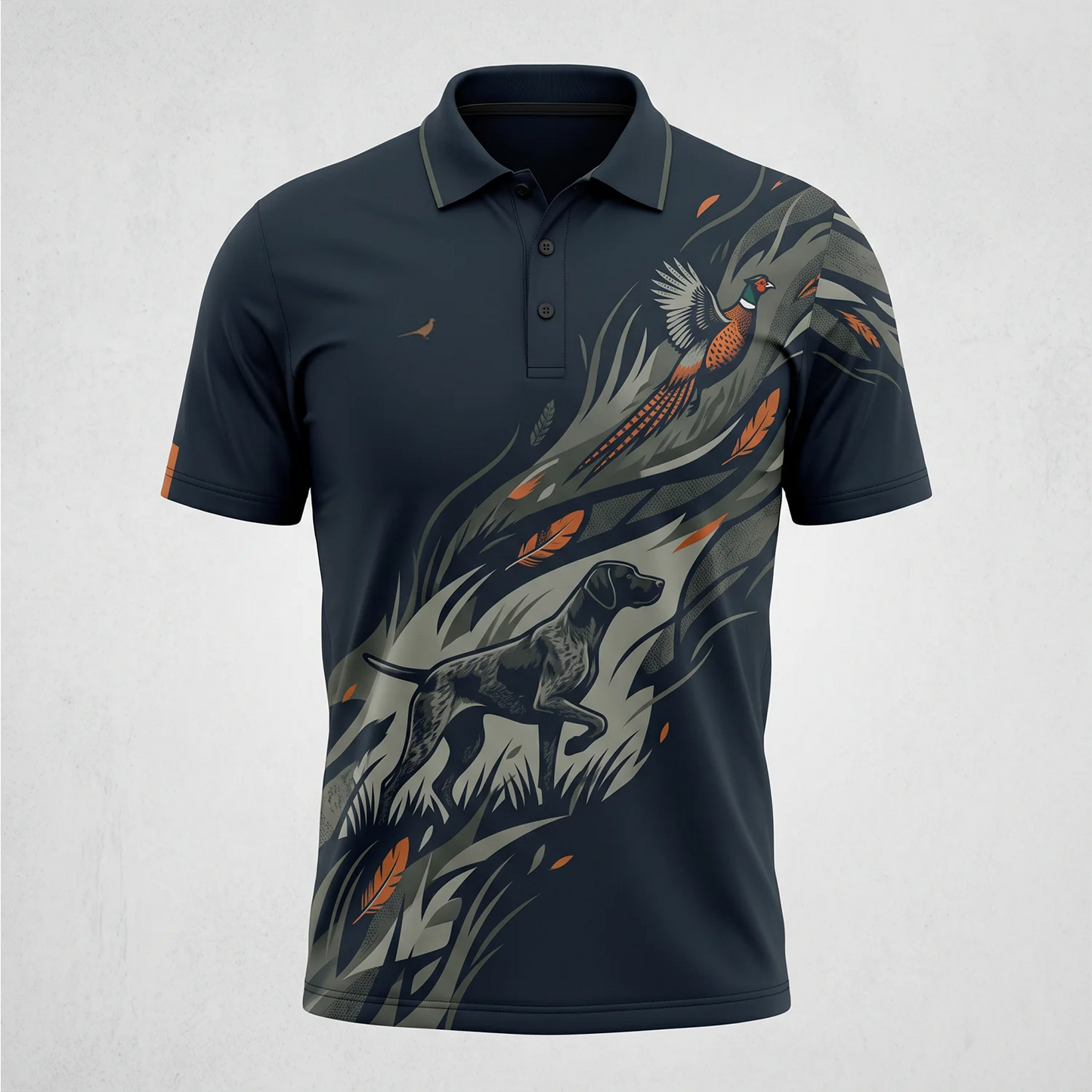 Upland Pheasant Hunting Polo Shirt TH3028