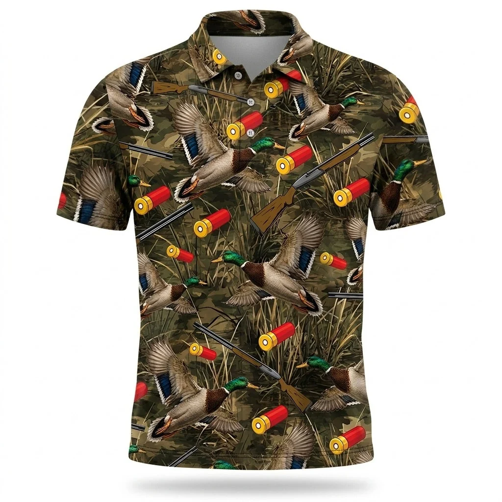 Duck Hunting Polo Shirt TH309
