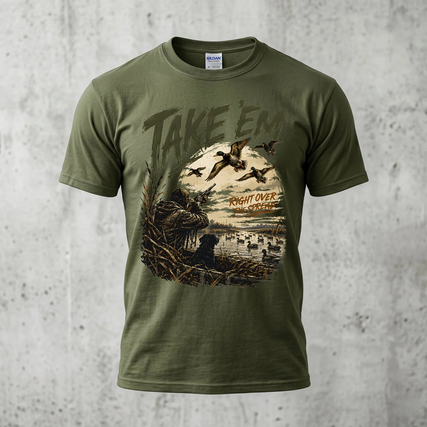 Duck Hunting Outdoor Cotton Shirt TH3027
