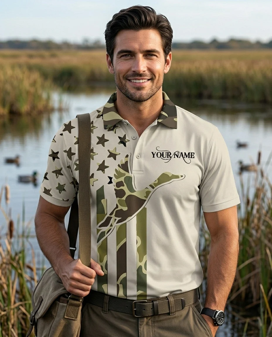 Duck Hunting Polo Shirt TH3016