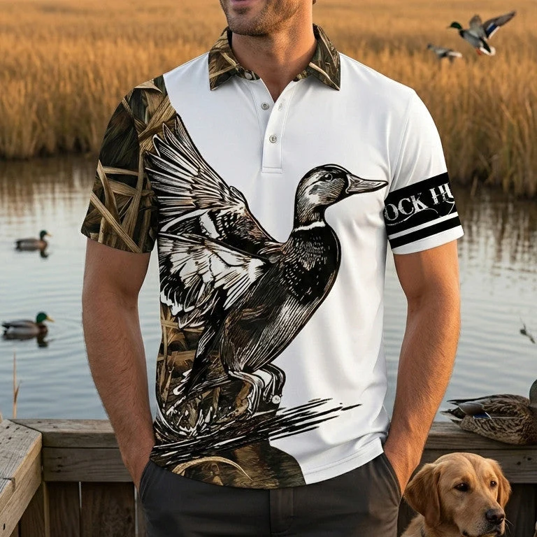 Duck Hunting Polo Shirt TH3000