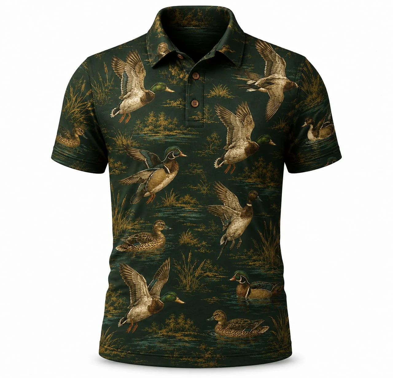 Duck Hunting Polo Shirt TH307