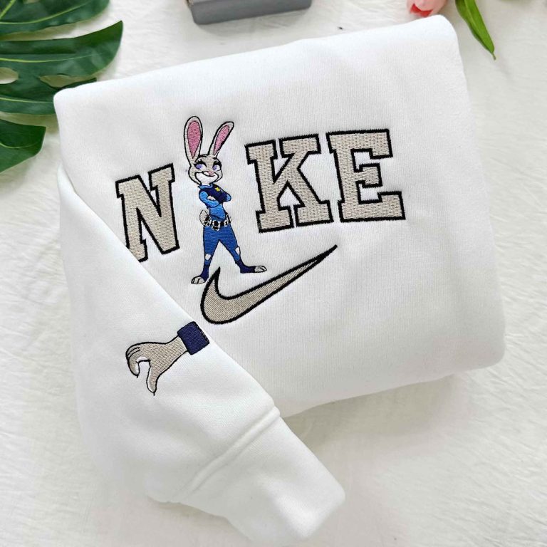 Couple Nick and Judy Embroidered Sweatshirt