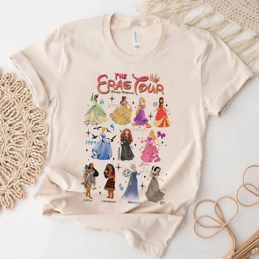 TAYLOR SWIFT DISNEY PRINCESS ERAS TOUR TSHIRT