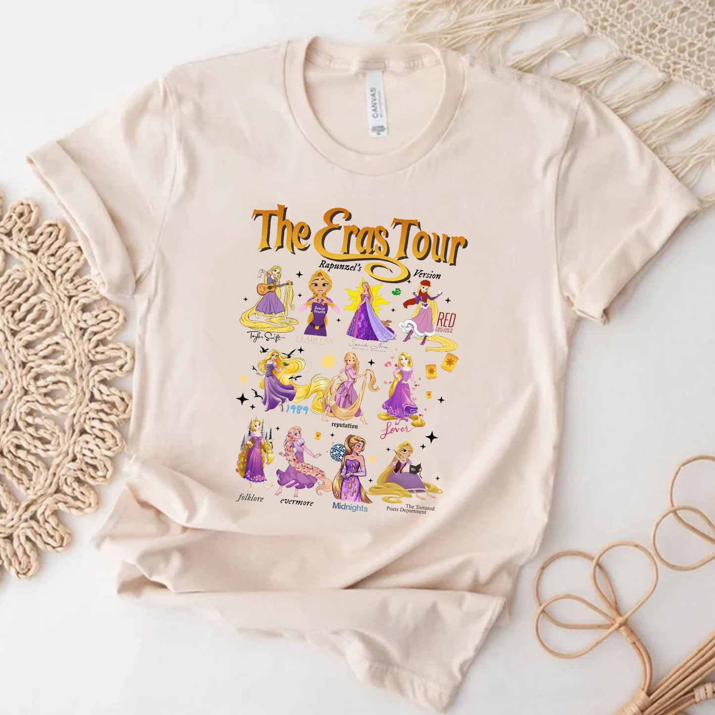 TAYLOR SWIFT ERAS TOUR DISNEY PRINCESS - RAPUNZEL VERSION ver 2