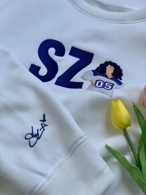 Embroidered SZA Inspired Shirt