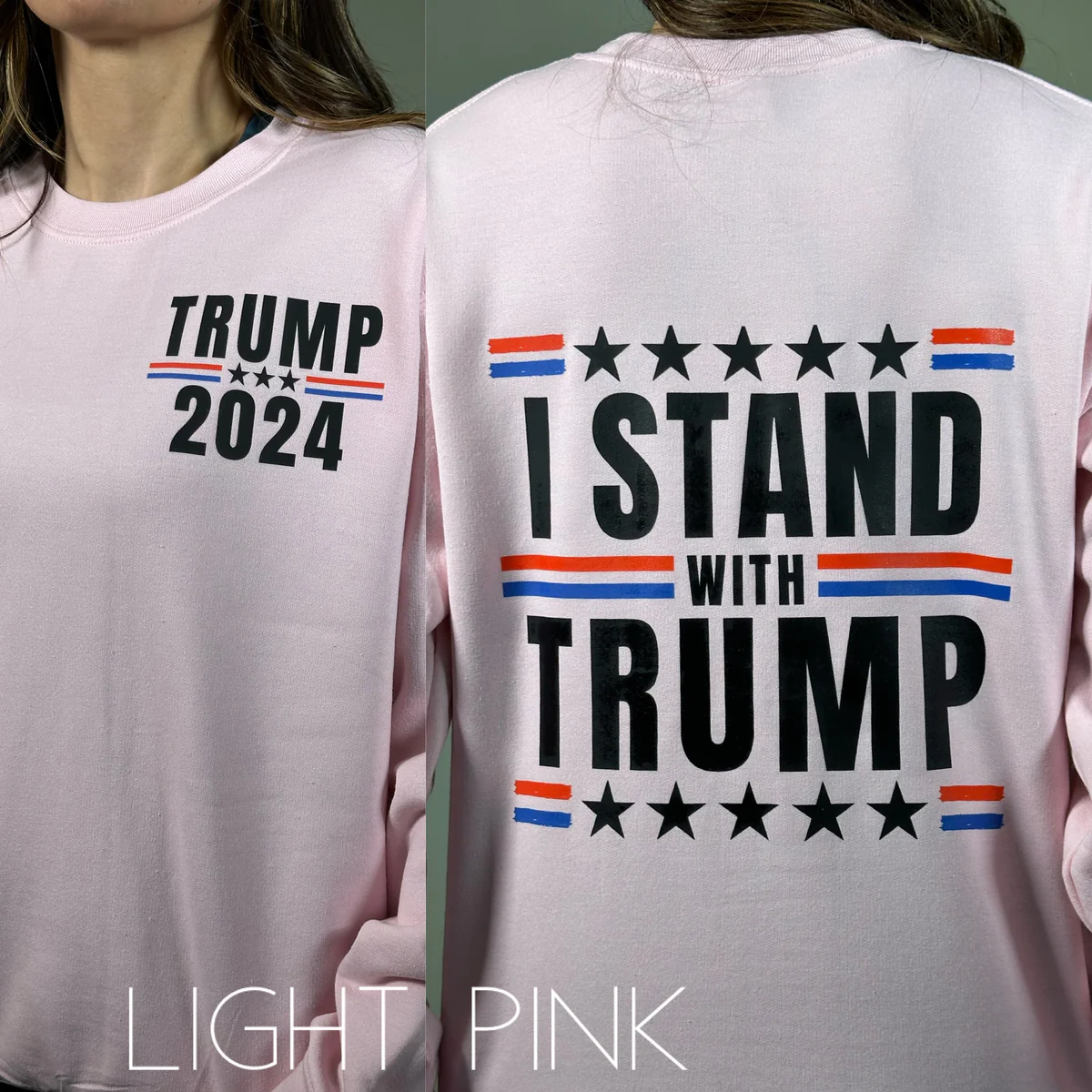 I STAND WITH TRUMP SWEATSHIRT