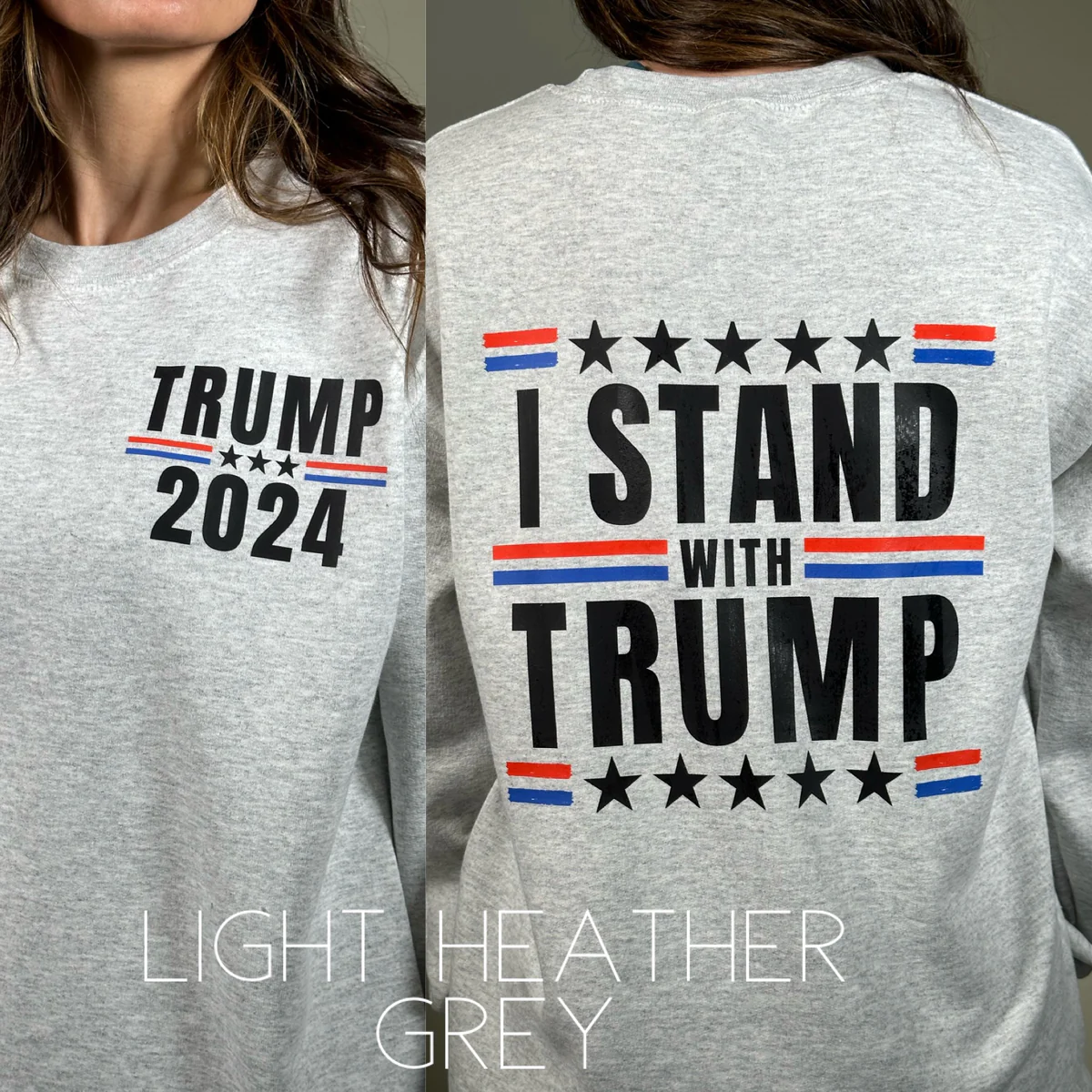 I STAND WITH TRUMP SWEATSHIRT