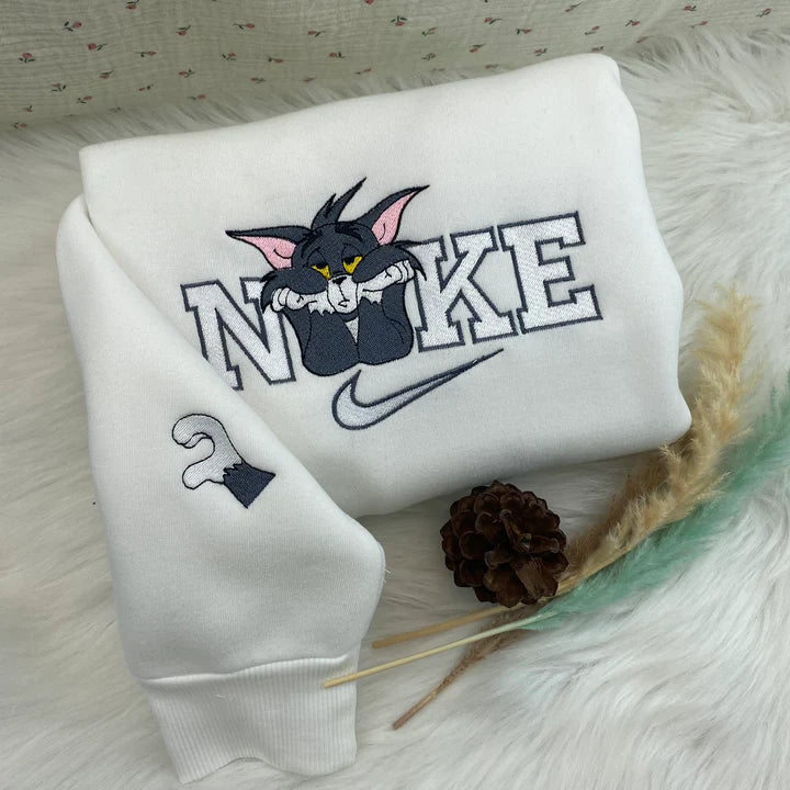 Tom & Jerry Nike Embroidered Sweatshirt