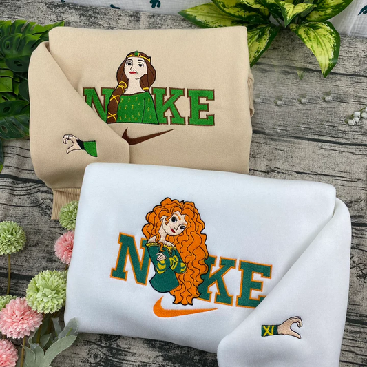 Merida and Elinor Embroidered SweatShirt