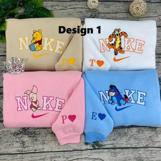 Winnie the Pooh and friends Embroidered Sweatshirt