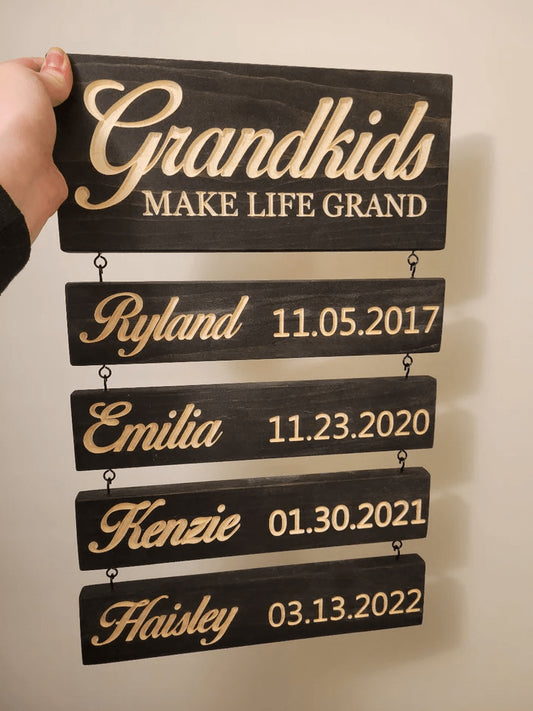 Family Hanging Decor Sign