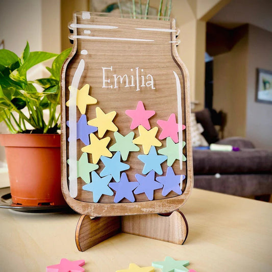 Personalized Reward Jar For Kids ,Teacher, Classroom, School, Family