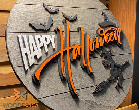 Happy Halloween Door Hanger