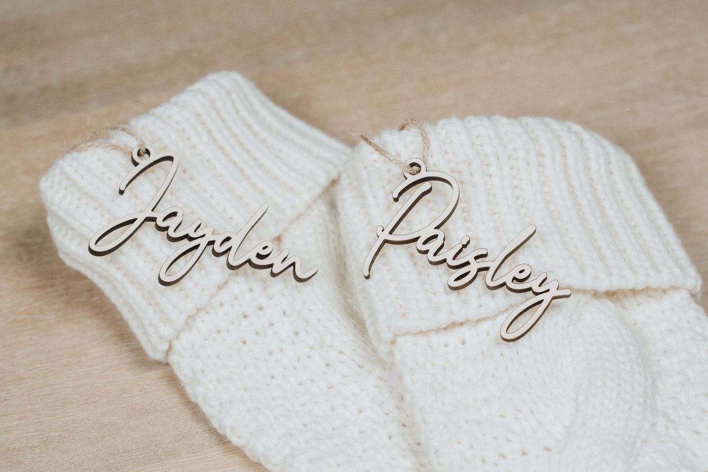 Personalized Christmas Stocking Tags