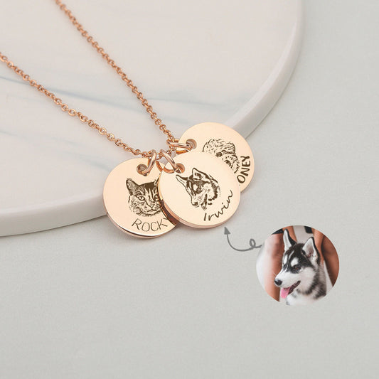 Personalized Pet Photo Necklace